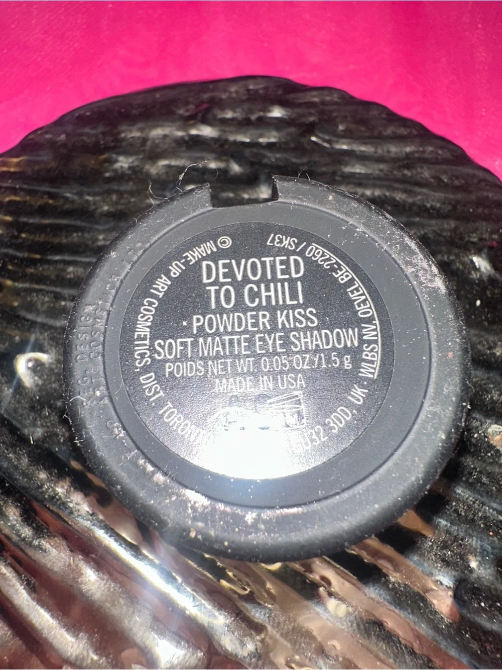 MAC Devoted To Chili Powder Kiss Eyeshadow — Brand New